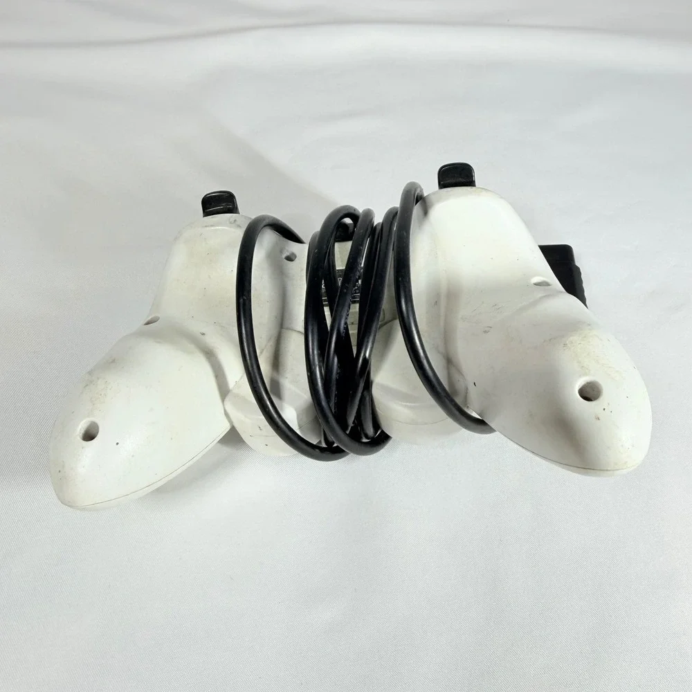 TTX Tech Analog Controller 2 for PS1 and PS2 White Wired Gamepad NXPZ-799